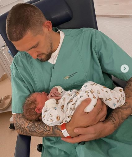 Alicia Andrich and her husband Robert Andrich welcomed their firstborn on October 29, 2022